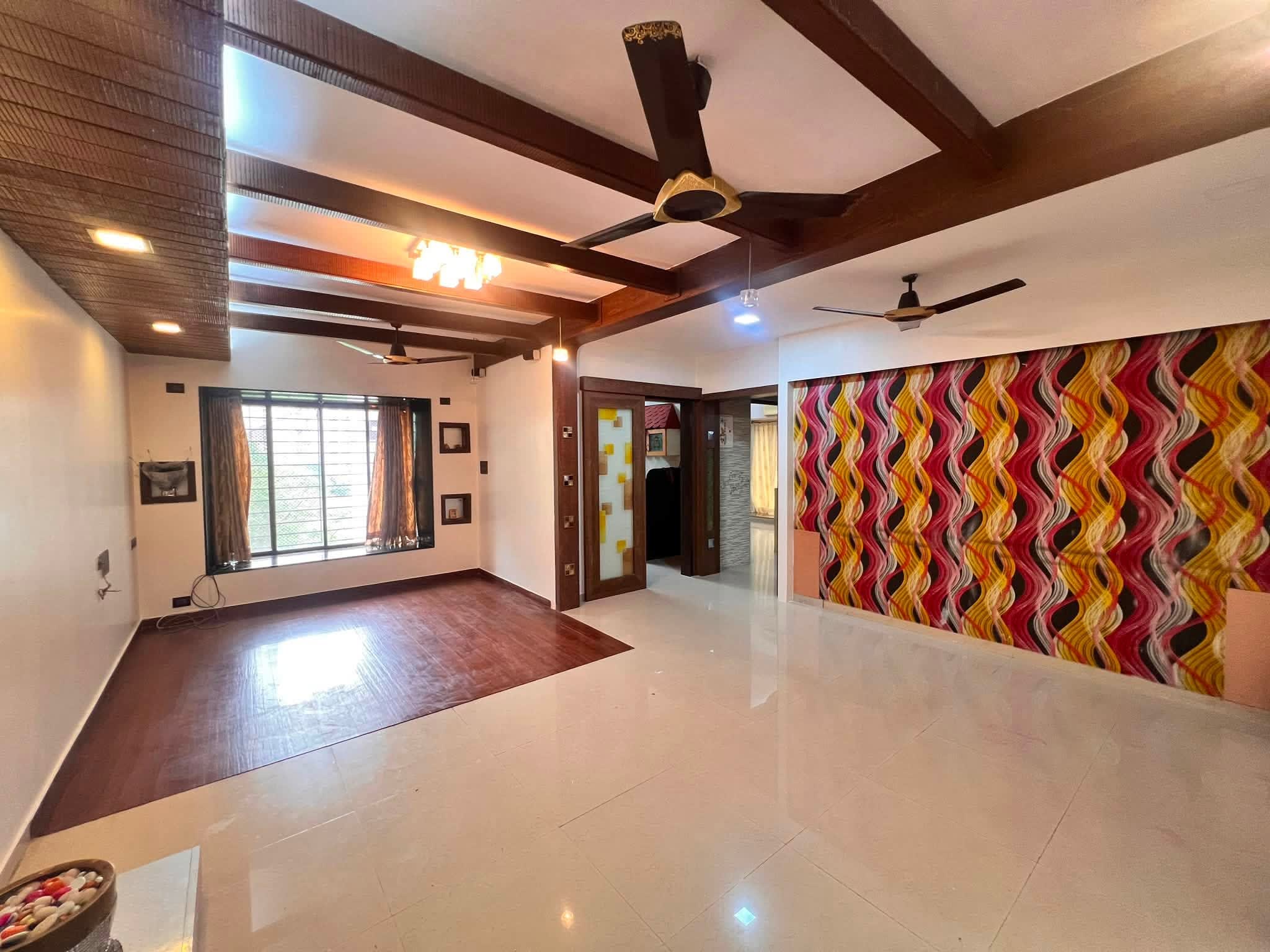 Available 2 BHK Semi Furnished, Well Renovated for Rent of Rs.55K at Bhoomi Park, Jankalyan Nagar, Malad West - Image 1