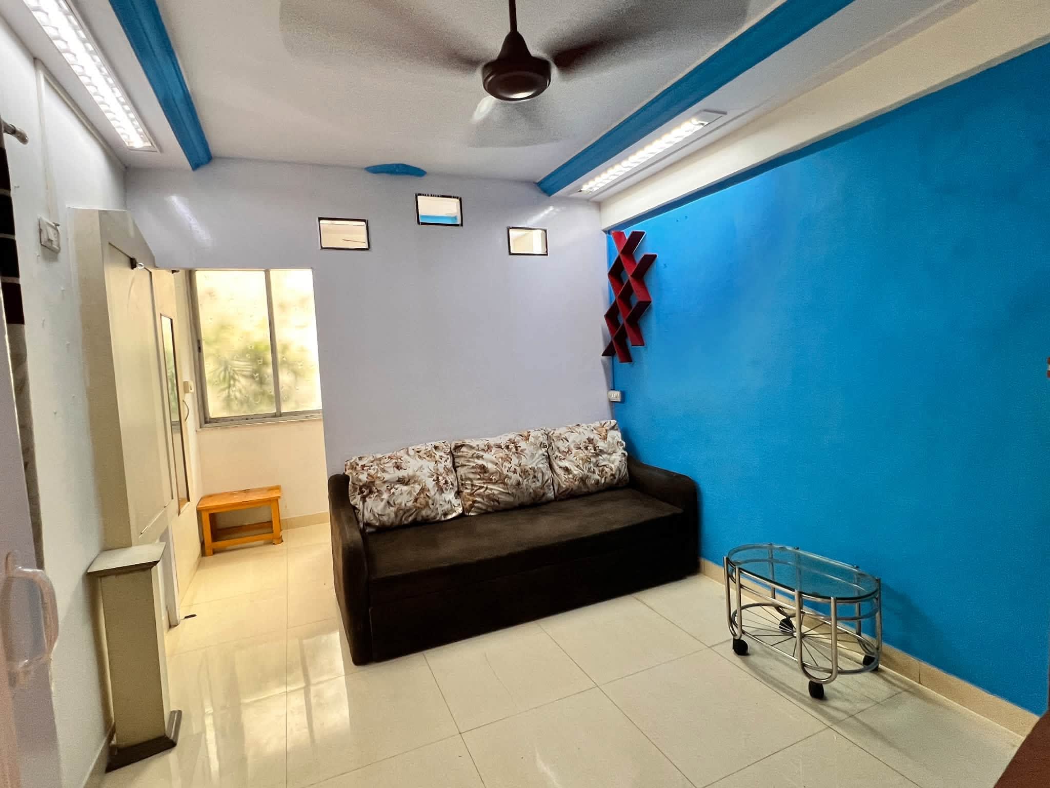 Well Maintained Semi Furnished 1 RK For Rent of Rs.22K at Kandivali West, Opp. Ekta Nagar, Near Atharv College. - Image 1